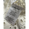 INDI&COLD camicia donna bianca con ricami in tinta MC197S 100% cotone sostenibile