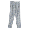 INDI&COLD pantalone donna fantasia floreale ghiaccio/azzurro AD201.ANATE
