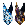 LINEA SPRINT women's one-piece swimsuit plain/patterned 2126 MADE IN ITALY