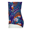FEELING by JUSTMINE costume intero double-face coppa C viola/multicolor A784C 6104 MADE IN ITALY