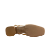 LUCREZIA D’ALTAVILLA slingback donna bicolore punta quadrata 2029 LIZ PELLE MADE IN ITALY