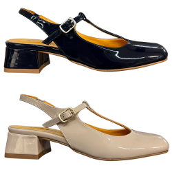 LUCREZIA D’ALTAVILLA scarpa donna vernice 3908 LUX 100% pelle MADE IN ITALY