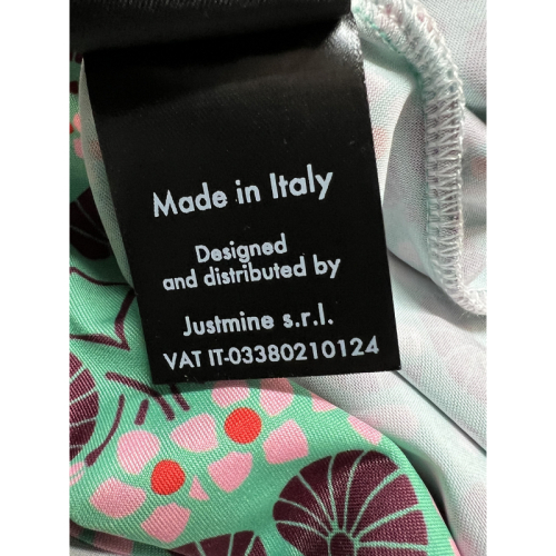 JUSTMINE double-face sail bikini cup C floral pattern B2699C 1136 MADE IN ITALY