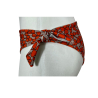JUSTMINE bikini vela double-face coppa C fiori beige/arancio B2699C  1144 MADE IN ITALY