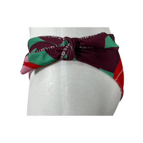 JUSTMINE bikini vela double-face coppa C bordeaux/rosa/rosso/verde B2699C 1142 MADE IN ITALY