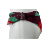 JUSTMINE bikini vela double-face coppa C bordeaux/rosa/rosso/verde B2699C 1142 MADE IN ITALY