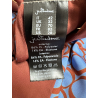 JUSTMINE bikini vela double-face coppa C azzurro/mattone B2699C 1140  MADE IN ITALY