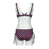FEELING by JUSTMINE bikini double-face coppa C blu/rosso/bianco B2848C 6103 MADE IN ITALY