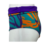 FEELING by JUSTMINE double-face bikini cup C aqua/orange/purple B2627C 6102 MADE IN ITALY