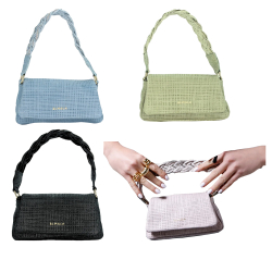 ALMALA mini bag suede...