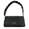 ALMALA mini borsa pelle scamosciata effetto rete MIA 100% pelle MADE IN ITALY