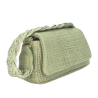 ALMALA mini bag suede effect mesh MIA 100% leather MADE IN ITALY