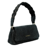 ALMALA mini bag suede effect mesh MIA 100% leather MADE IN ITALY