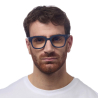 OKKIA occhiale da lettura Giovanni blu midnight + MagMask