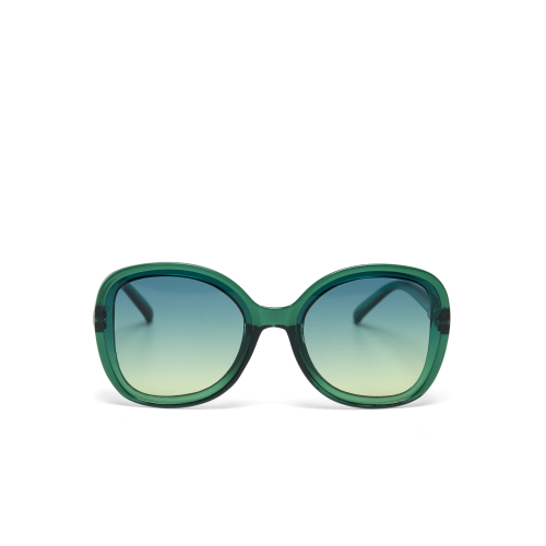 OKKIA women's pre-assembled Butterfly ANNA sunglasses with soft touch frame and overlap lenses.