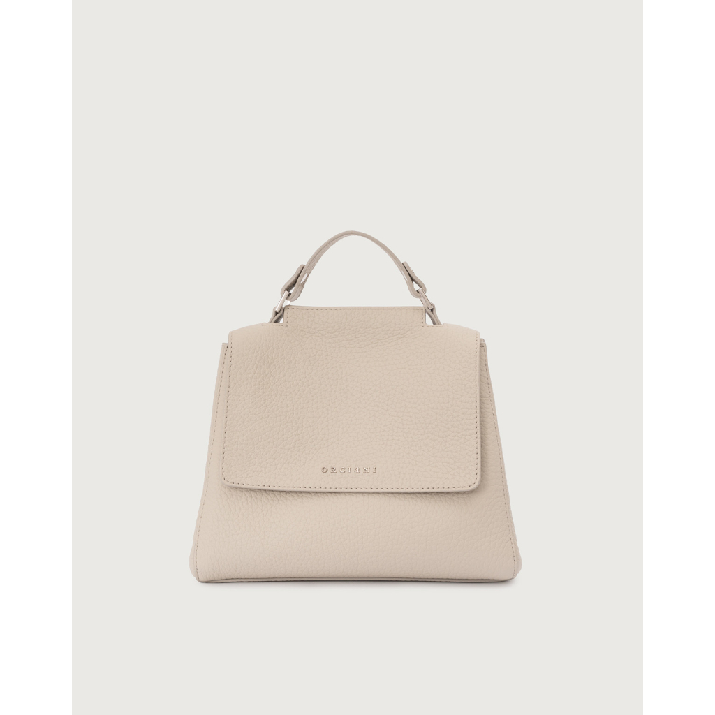 ORCIANI Sveva Soft small shoulder bag in clay leather B01999 MADE IN ITALY ORCIANI Sveva Soft small shoulder bag in clay leather B01999 MADE IN ITALY