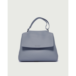 ORCIANI Borsa Sveva Soft Media a spalla in pelle polvere BT2006 MADE IN ITALY