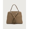 ORCIANI Sveva Soft Medium leather shoulder kiwi bag BT2006 MADE IN ITALY