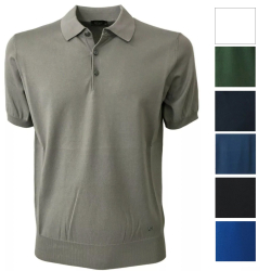 FERRANTE polo uomo con bordo 100% cotone 23601 MADE IN ITALY