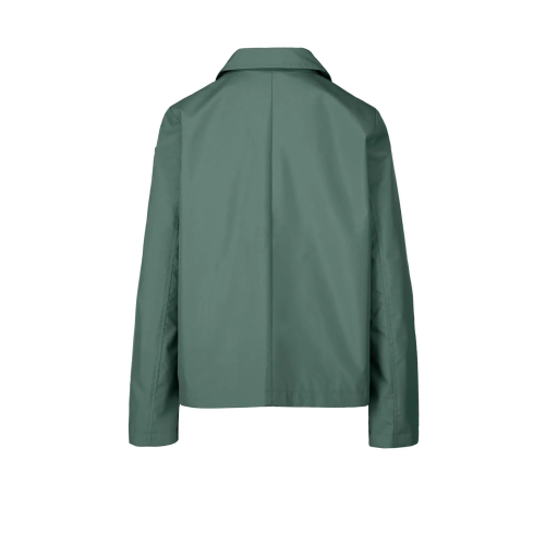 CENSURED giacca donna nylon look tecnico verde svasata GWC188THP05