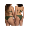 WIKINI bikini a fascia foderato lurex unito FRU FRU FASCIA MADE IN ITALY