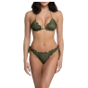 WIKINI triangle bikini lined lurex plain FRU FRU MADE IN ITALY