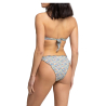 WIKINI bikini a fascia foderato fantasia liberty london bianco/multicolor FRU FRU FASCIA C062 MADE IN ITALY