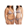 WIKINI bikini triangolo foderato liberty london celeste/multicolor FRU FRU C058 MADE IN ITALY