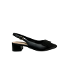FRANCESCO BRUNELLI slingback donna a punta  5116 100% pelle