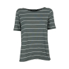NEIRAMI women's flared striped t-shirt B53RG MADE IN ITALY