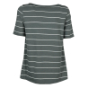NEIRAMI women's flared striped t-shirt B53RG MADE IN ITALY