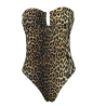 WIKINI costume donna intero fantasia animalier CLEMENTINA MADE IN ITALY