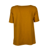NEIRAMI women's flared orange t-shirt B53JS MADE IN ITALY