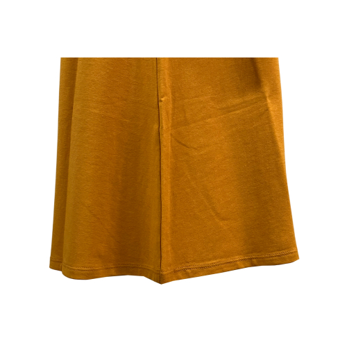 NEIRAMI women's flared orange t-shirt B53JS MADE IN ITALY