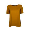 NEIRAMI women's flared orange t-shirt B53JS MADE IN ITALY