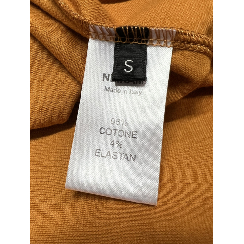 NEIRAMI women's flared orange t-shirt B53JS MADE IN ITALY