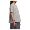 NEIRAMI t-shirt donna svasata righe B53ST MADE IN ITALY