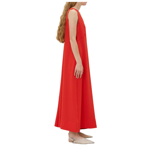 MEIMEIJ women's red tracksuit M5PF03 wide trousers MADE IN ITALY