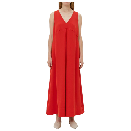 MEIMEIJ women's red tracksuit M5PF03 wide trousers MADE IN ITALY