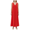 MEIMEIJ women's red tracksuit M5PF03 wide trousers MADE IN ITALY