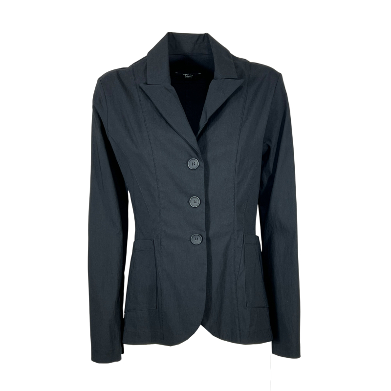 TADASHI giacca donna tessuto tecnico nero P256022 MADE IN ITALY