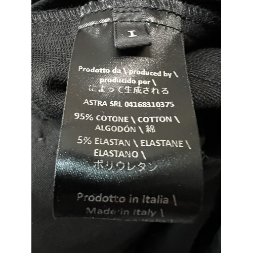 TADASHI spolverino donna felpa garzata nera sciallato P256076 MADE IN ITALY