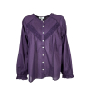 MD’M STUDIO camicia donna viola 2.61.065.05 100% cotone