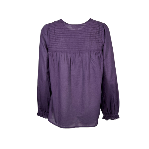 MD’M STUDIO camicia donna viola 2.61.065.05 100% cotone