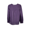MD’M STUDIO camicia donna viola 2.61.065.05 100% cotone