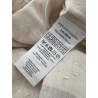 MD’M camicia donna ecru cotone plumetis 2.61.468.44 100% cotone