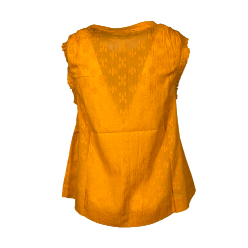 MD’M camicia donna arancio cotone plumetis 2.61.468.45 100% cotone