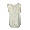 MD’M STUDIO women’s ivory flared blouse buttoned back 2.61.065.06 100% cotton