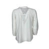 MD’M camicia donna sangallo/cotone bianco 2.61.051.40 100% cotone