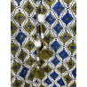 ORDI.TO abito donna cotone leggero fantasia svasato VERA 100% cotone